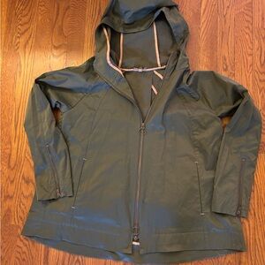 Lilla P Olive Hooded Jacket